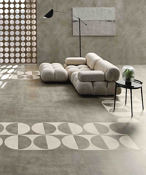 amtico signature collection invites designers to mix and match luxury vinyl tiles
