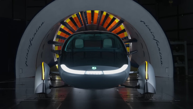 aptera auto elettrica solare galleria del vento pininfarina