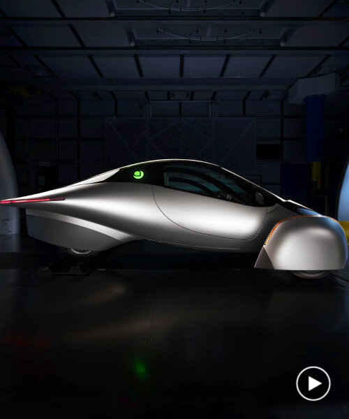 aptera tests durability of its solar electric car with three wheels in pininfarina's wind tunnel