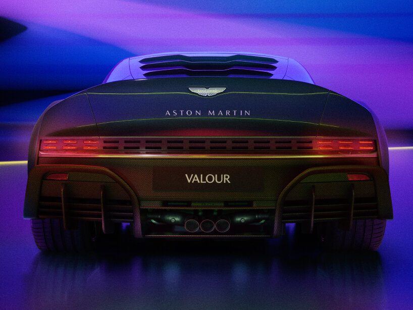 aston martin valour arrives as the only front-engine V12 supercar with  manual transmission