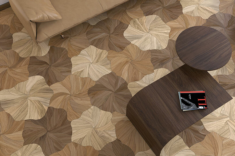 giovanni barbieri unlocks artistic potential of parquet flooring with blooming