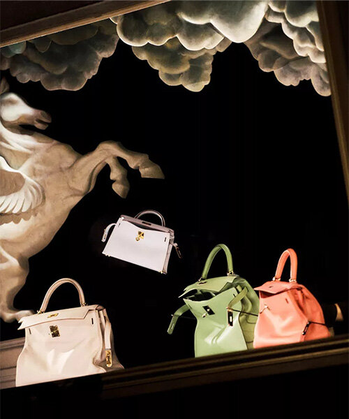 Hermès' cinematic performance in santa monica features birkin bags as singing puppets