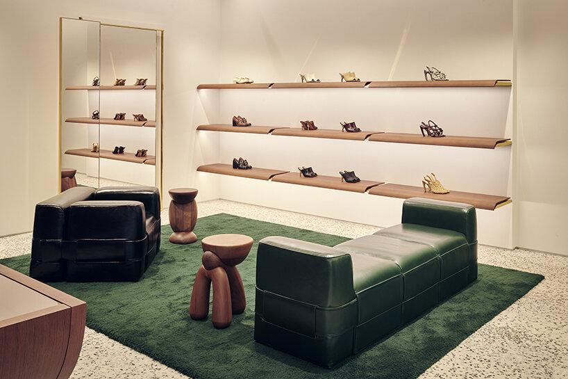 bottega veneta envelops its sloane street store with venetian design