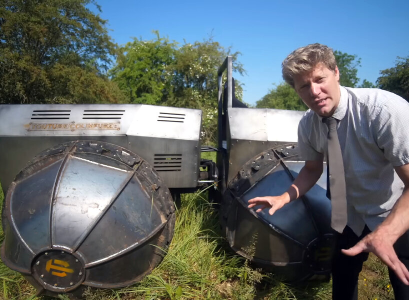 colin furze rhino tank all-terrain armored vehicle