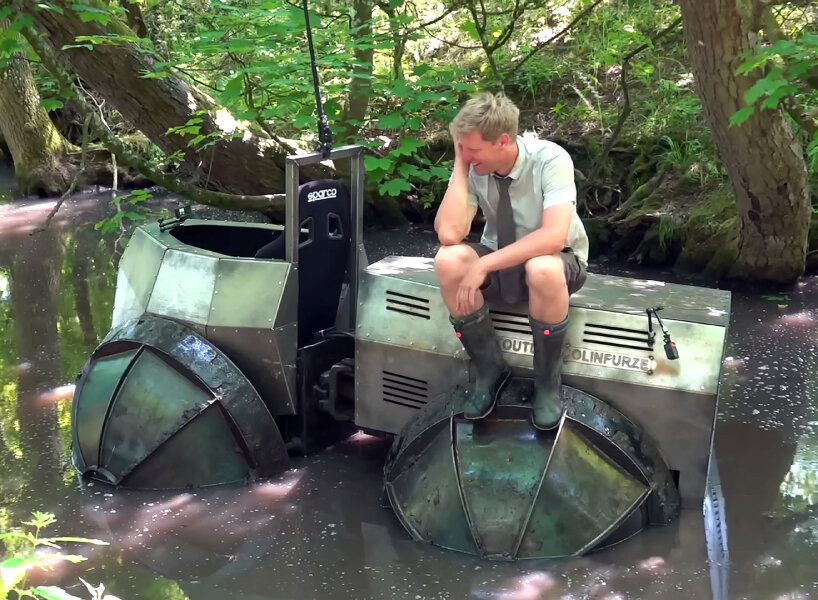 colin furze rhino tank all-terrain armored vehicle