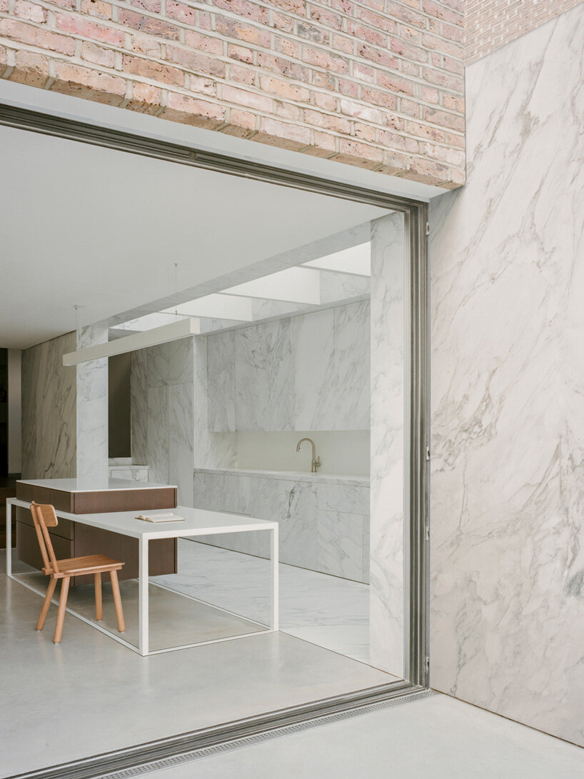 ConForm's all-marble extension infuses light and vitality into victorian hampstead home