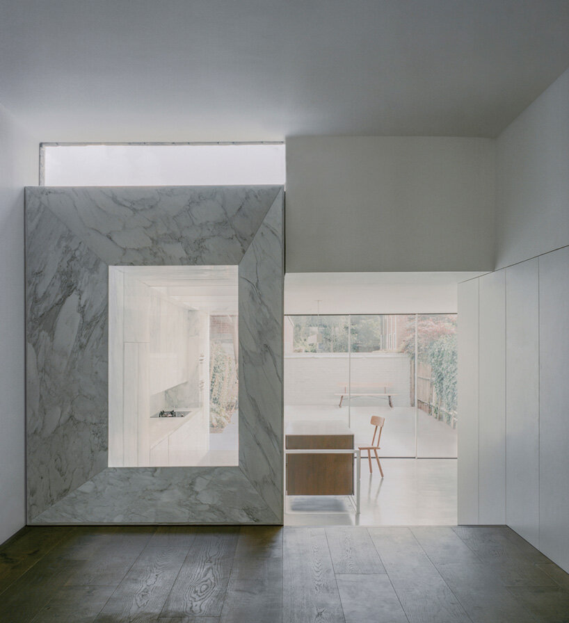 ConForm's all-marble extension infuses light and vitality into victorian hampstead home