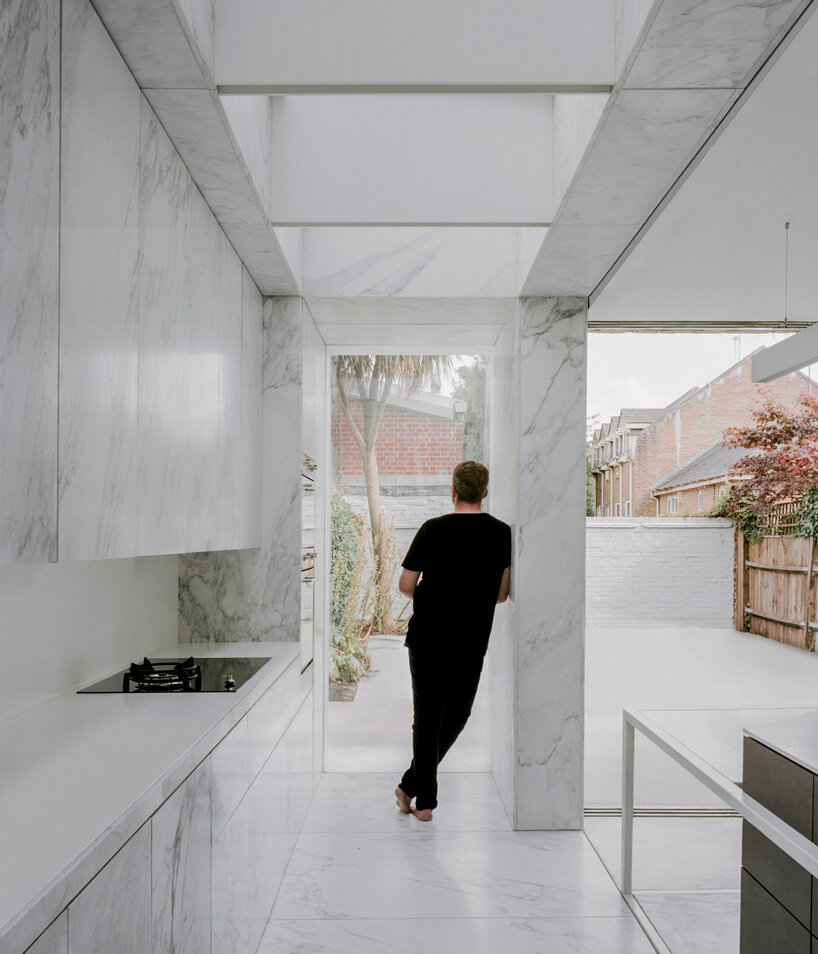 ConForm's all-marble extension infuses light and vitality into victorian hampstead home