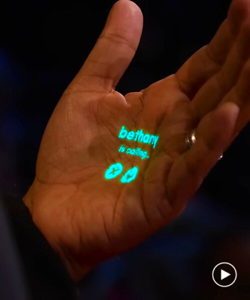 'humane AI pin' works as wearable smartphone that projects calls, apps, and more on hands