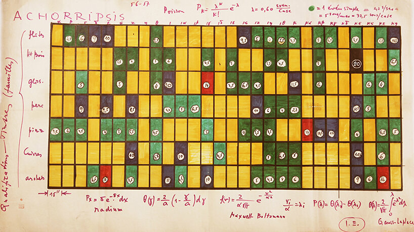 EMST traces the life of late greek architect & composer iannis xenakis in major exhibition