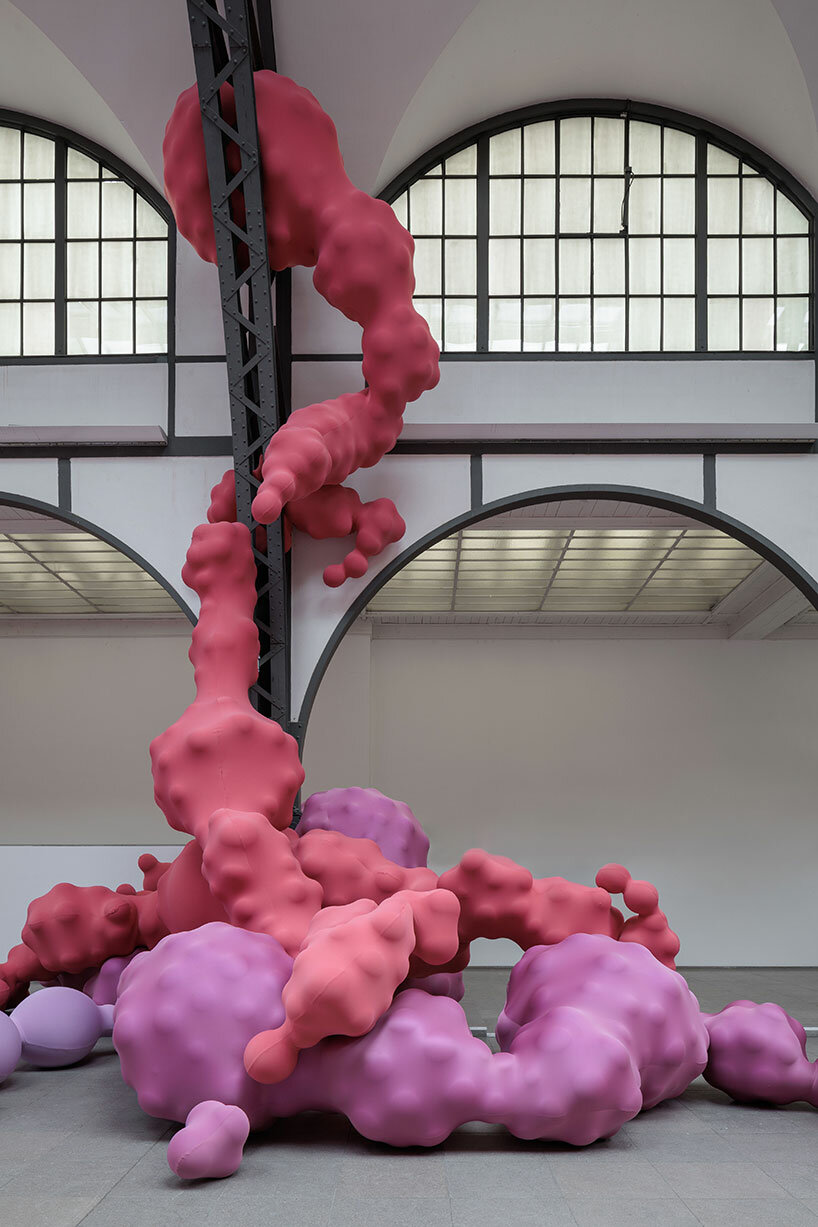 Living and breathing' giant sculptures takeover Berlin's Hamburger Bahnhof  Museum