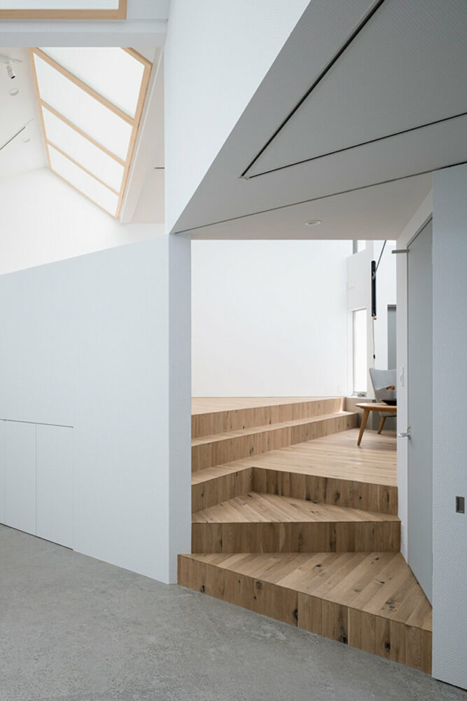 micelle tops house in japan with translucent membrane to control ...