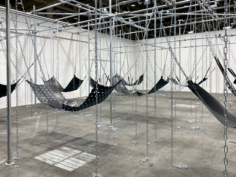 monica bonvicini's 'never again' returns 20 years later reflecting on space, sexuality & labor