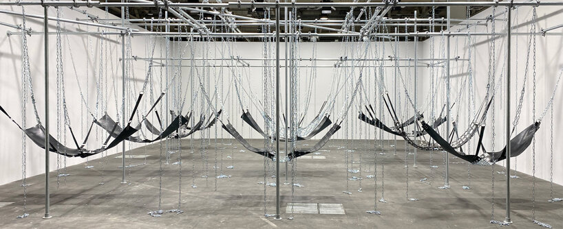 monica bonvicini's 'never again' returns 20 years later reflecting on space, sexuality & labor