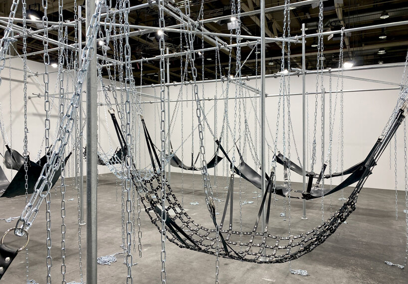 monica bonvicini's 'never again' returns 20 years later reflecting on space, sexuality & labor