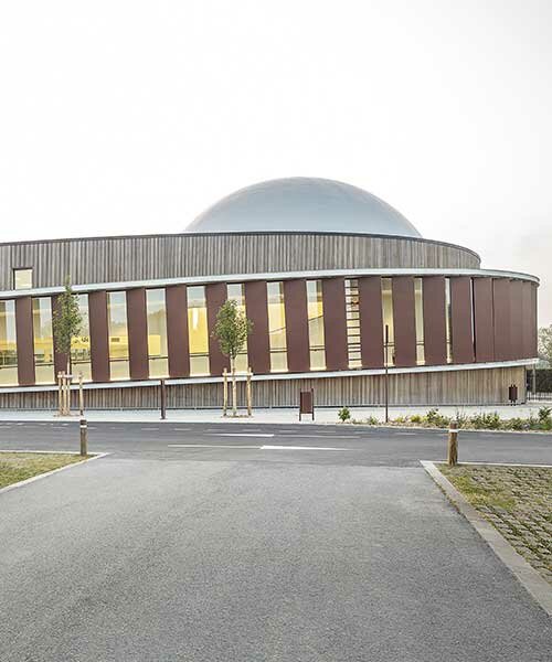 snøhetta brings 'orionis' planetarium and observatory to northern france