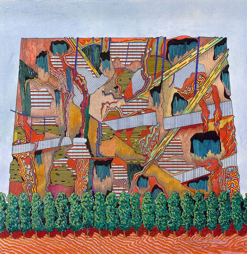 sir peter cook on his latest exhibition & 60-year quest to widen the vocabulary of the city