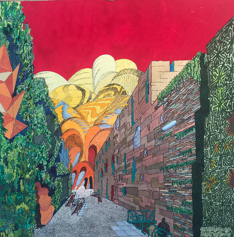 sir peter cook on his latest exhibition & 60-year quest to widen the vocabulary of the city