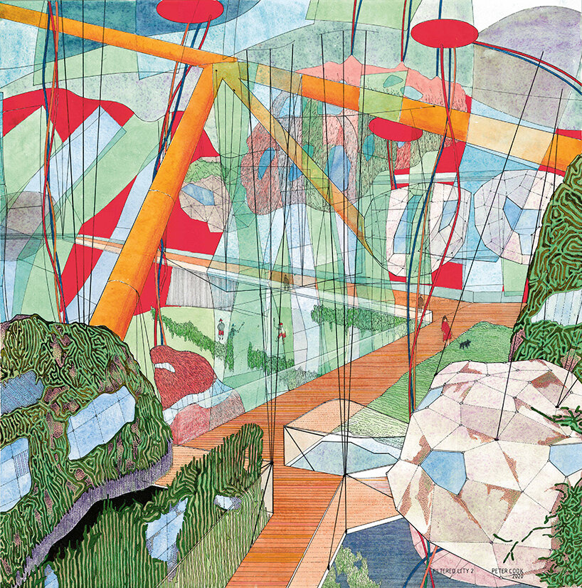sir peter cook on his latest exhibition & 60-year quest to widen the vocabulary of the city