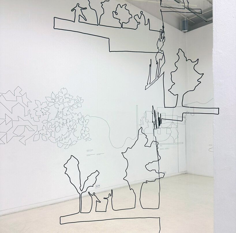 interview: sou fujimoto weaves primitive future with wire installation at berlin's aedes