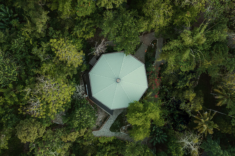 stilt studios embeds nature-infused treehouse restaurant within bali's lush oasis