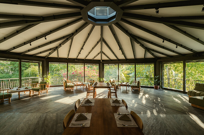 stilt studios embeds nature-infused treehouse resort within bali's lush setting
