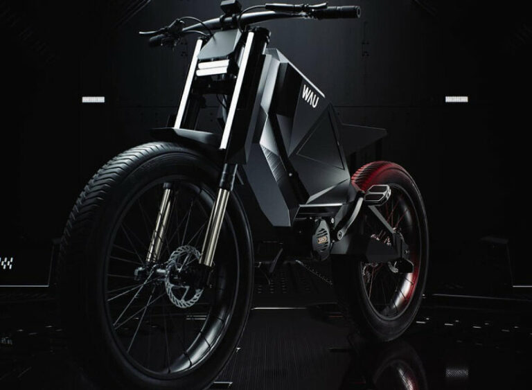 WAU cyberpunk electric dirt and road bike gets hexagon aluminum body ...