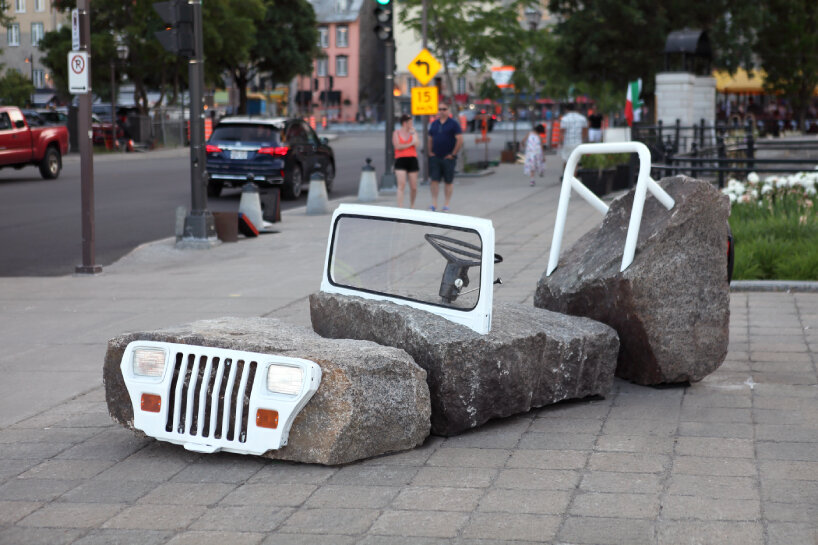 baptiste debombourg radical nature vehicle sculptures