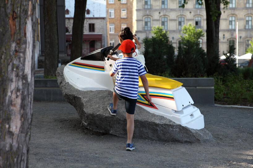 baptiste debombourg radical nature vehicle sculptures