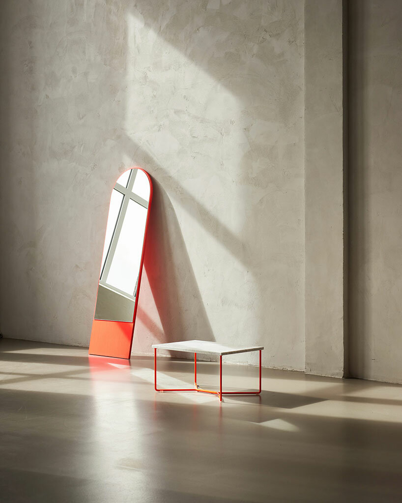 step inside the minimalist interior of hamburg-based kju.studio, captured by david altrath