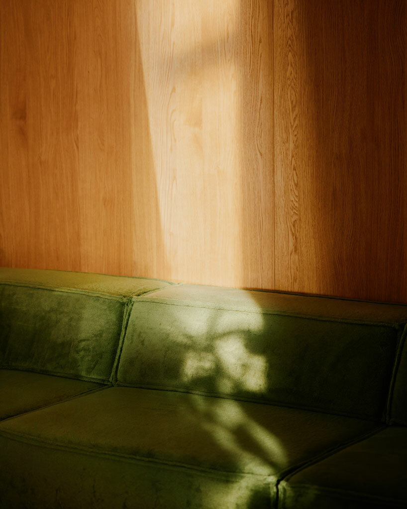 step inside the minimalist interior of hamburg-based kju.studio, captured by david altrath