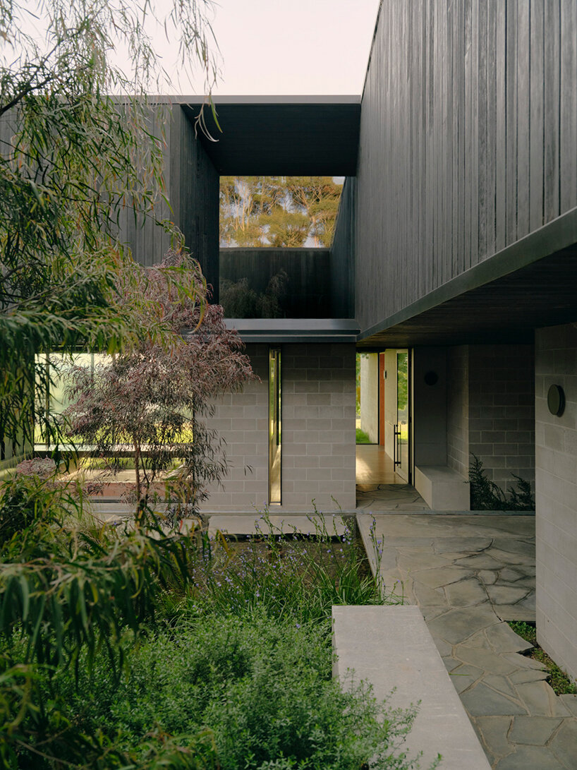 pairing timber & stone, merricks farmhouse is a modern nod to australia's rural archetype