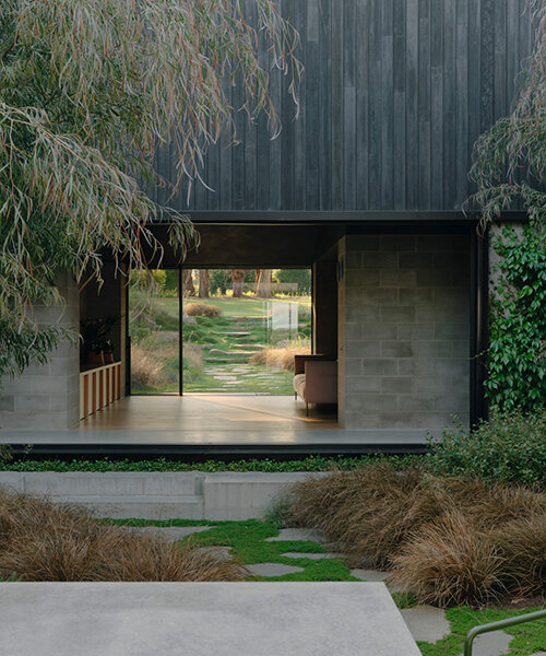 pairing timber & stone, merricks farmhouse is a modern nod to australia's rural archetype
