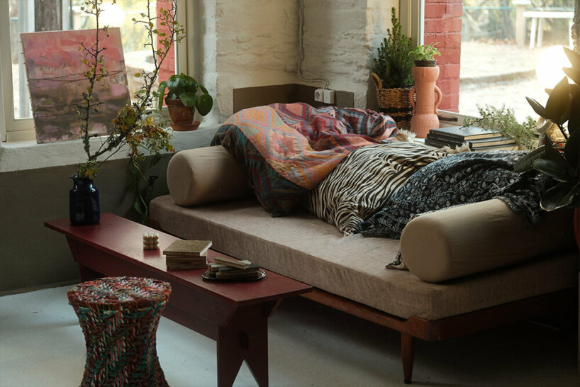 in the greek island of lesvos, koukos de lab turns olive pits into durable furniture