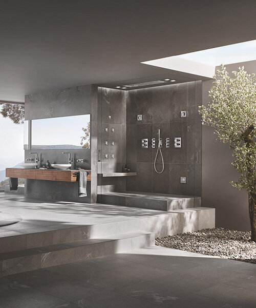 GROHE SPA bathroom designs embrace positive effects of water on body and mind