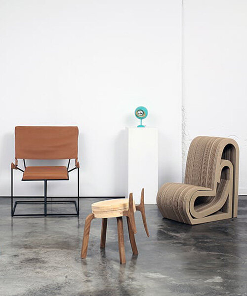 AI interpretations of iconic modernist furniture by frank gehry & enzo mari are brought to life