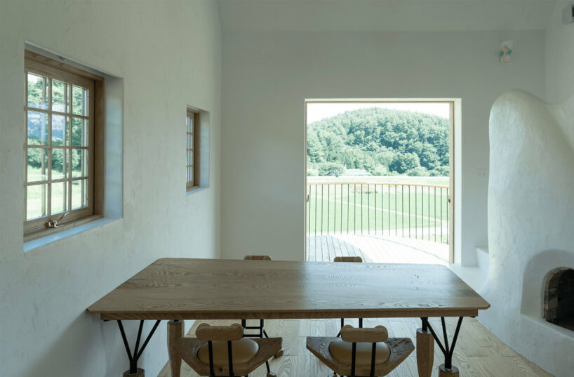 sited in rural japan, this exclusive retreat by terunobu fujimori recalls a sailing ship