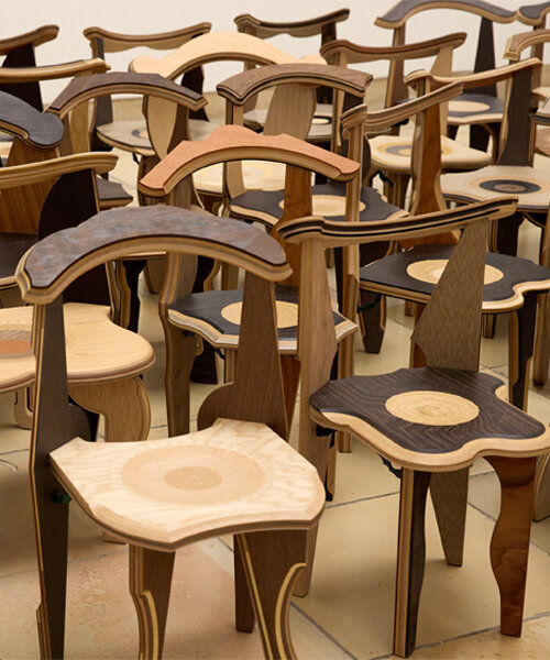 martino gamper's sitzung chairs turn haus der kunst museum into a playful social space