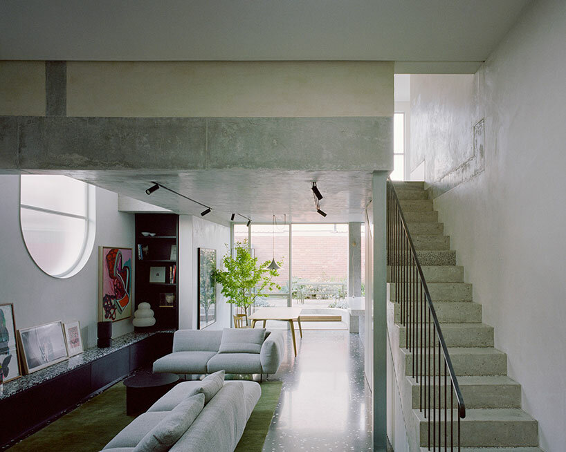 pandolfini architects adds bold extension to modest victorian terrace house in melbourne