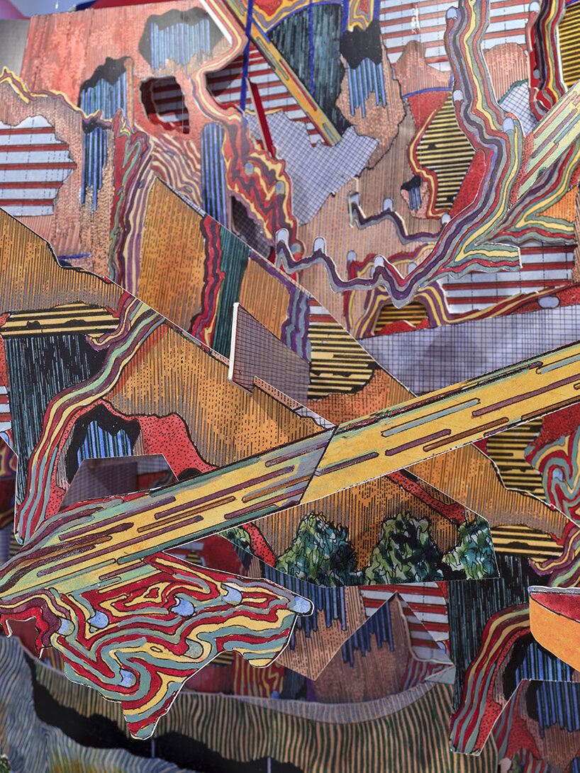 sir peter cook deconstructs his 'cities' in hybrid exhibition at london's richard saltoun gallery