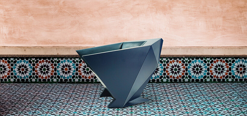 philippe daher's products embody contemporary twists on geometric art