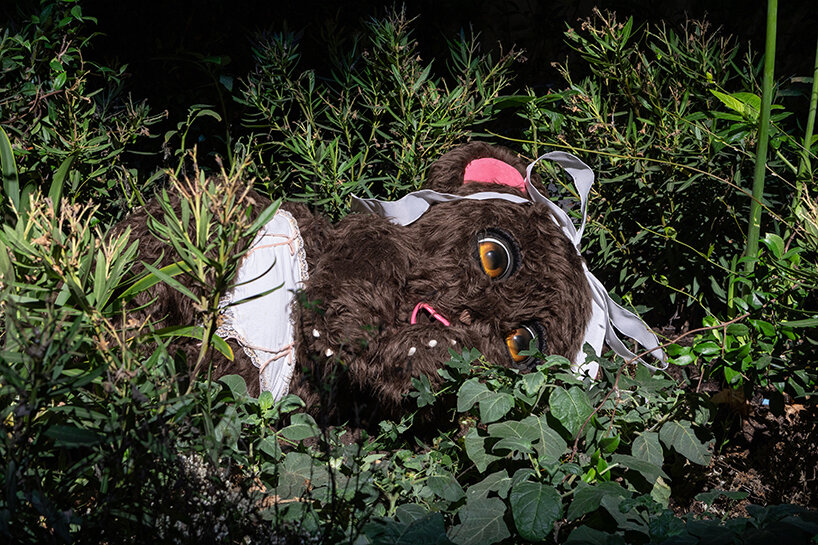 precious okoyomon fills deconsecrated roman church with poisonous flowers and butterflies