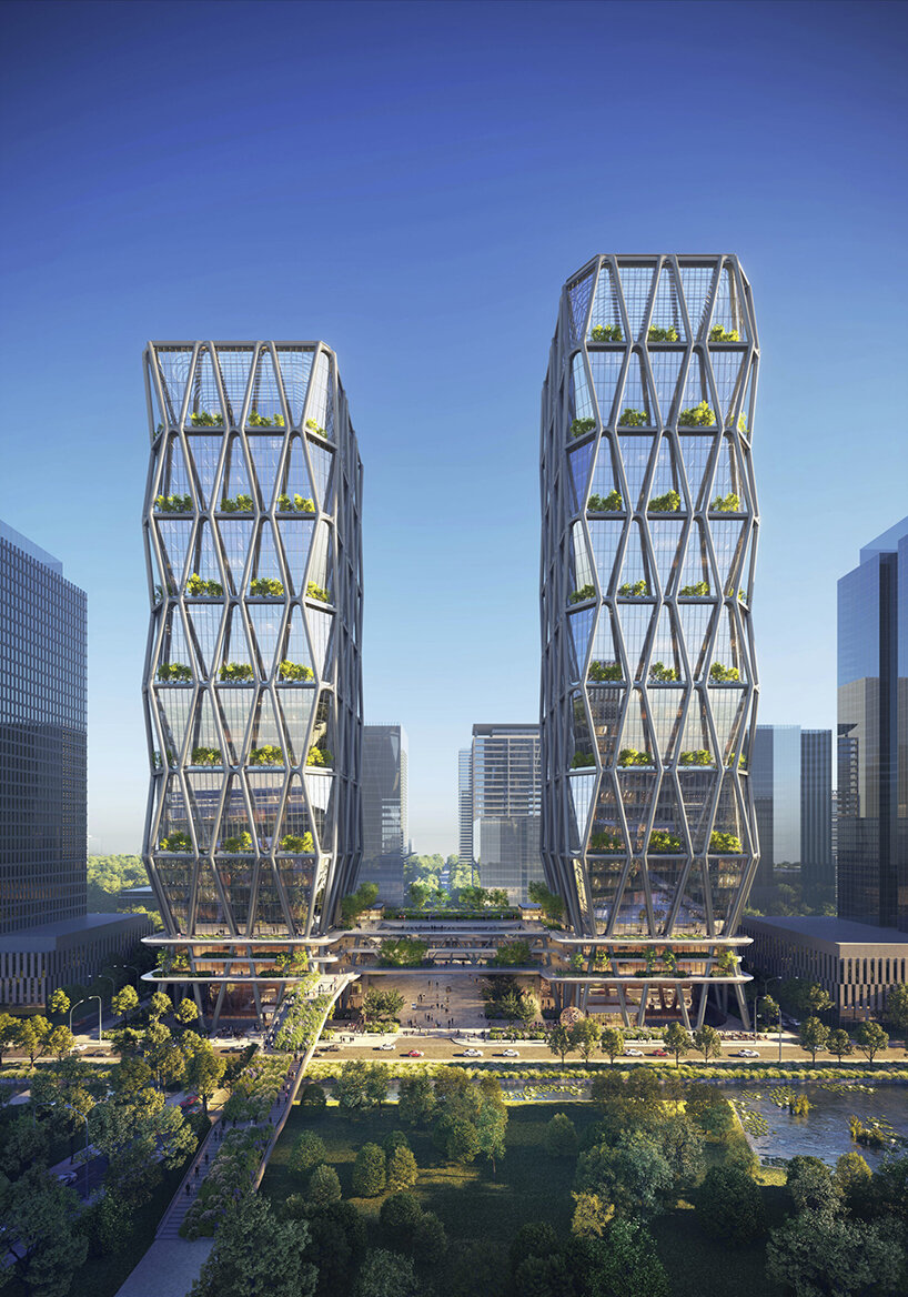 sany IROOTECH headquarters design by SOM is coming to life in guangzhou, china