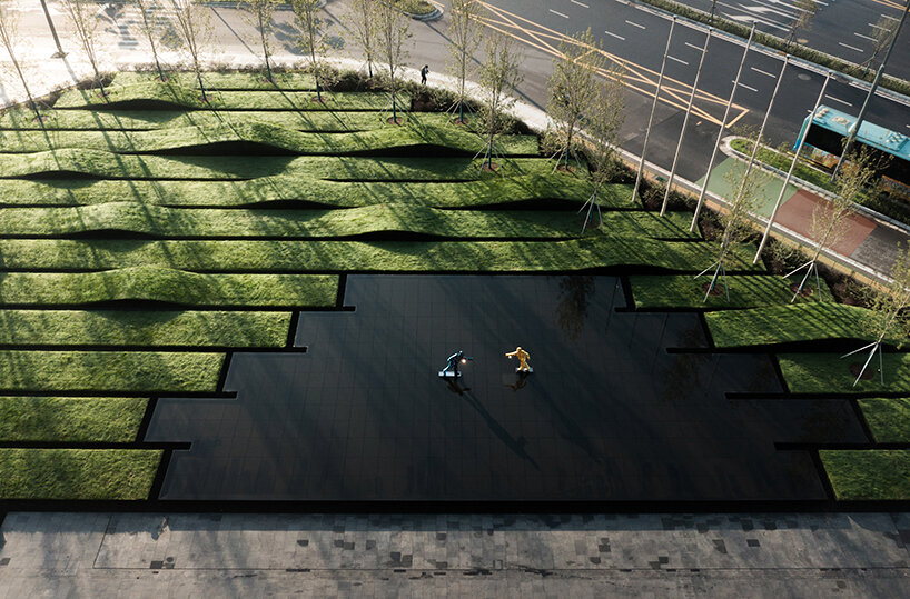 shma completes neri&hu's le meridien zhengzhou with rolling landscape inspired by silk