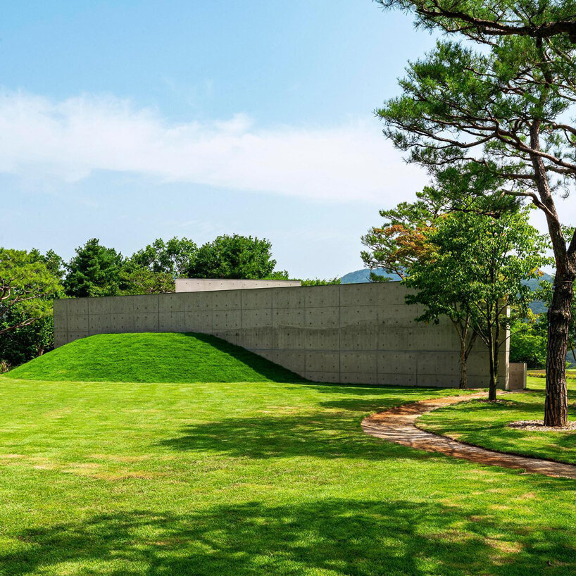 tadao ando inserts 'a space of light' into museum SAN's premises in south korea