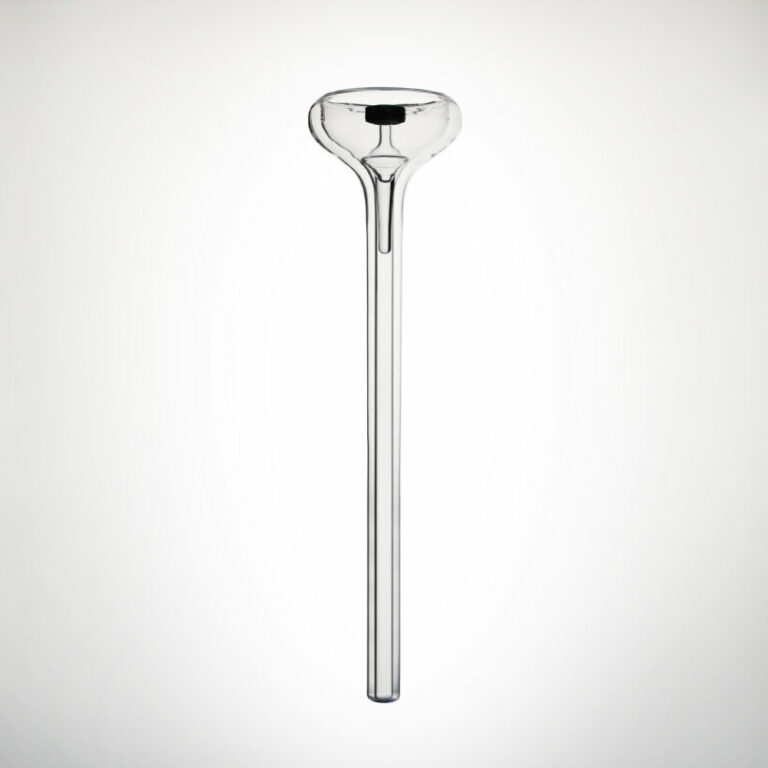 Tokujin Yoshioka Crafts Double-layered Transparent Glass Torch For 