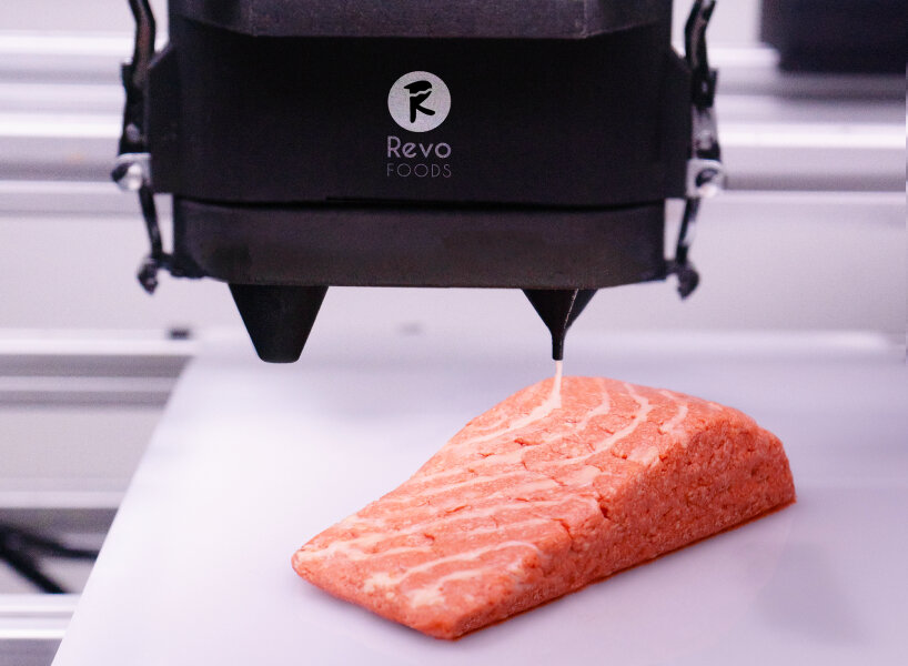 revo foods 3d-printed salmon vegan fish