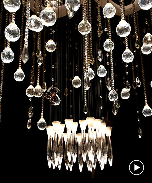 beau & bien redefines the role of chandeliers in contemporary narratives