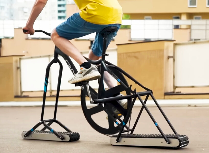 custom bike continuous tracks