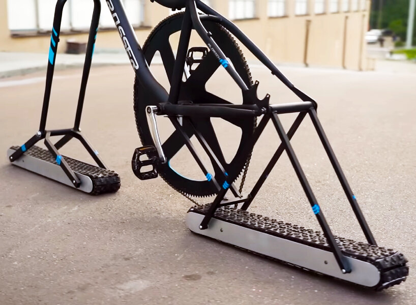 custom bike continuous tracks